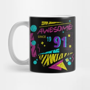 Awesome Since 1991-91’s Birthday Celebration, 41st Birthday Mug